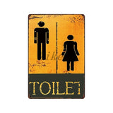 [ Mike86 ] ANGERY GAMER Stop Fart Toilet Beware Christmas Funny Metal Sign Home Retro wall Painting art Decor Poster Art FG-509 - one46.com.au