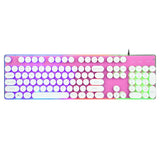 iMICE AK-700 Wired USB Keyboard Desktop Gaming Keyboard 104Keys Backlit LED Mechanical Felling Retro Punk Laptop Gamer Keyboard - one46.com.au