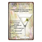 [ Mike86 ] A wide variety of Cocktail Style Metal Plate Hawaii Wall Posters Vintage Tin Sign Antique Souvenirs Festival Gift DD1 - one46.com.au