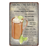 [ Mike86 ] A wide variety of Cocktail Style Metal Plate Hawaii Wall Posters Vintage Tin Sign Antique Souvenirs Festival Gift DD1 - one46.com.au