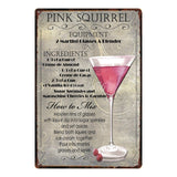 [ Mike86 ] A wide variety of Cocktail Style Metal Plate Hawaii Wall Posters Vintage Tin Sign Antique Souvenirs Festival Gift DD1 - one46.com.au