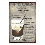 [ Mike86 ] A wide variety of Cocktail Style Metal Plate Hawaii Wall Posters Vintage Tin Sign Antique Souvenirs Festival Gift DD1 - one46.com.au