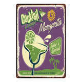 [ Mike86 ] A wide variety of Cocktail Style Metal Plate Hawaii Wall Posters Vintage Tin Sign Antique Souvenirs Festival Gift DD1 - one46.com.au
