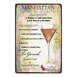 [ Mike86 ] A wide variety of Cocktail Style Metal Plate Hawaii Wall Posters Vintage Tin Sign Antique Souvenirs Festival Gift DD1 - one46.com.au