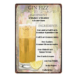 [ Mike86 ] A wide variety of Cocktail Style Metal Plate Hawaii Wall Posters Vintage Tin Sign Antique Souvenirs Festival Gift DD1 - one46.com.au