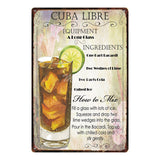 [ Mike86 ] A wide variety of Cocktail Style Metal Plate Hawaii Wall Posters Vintage Tin Sign Antique Souvenirs Festival Gift DD1 - one46.com.au