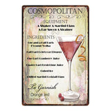 [ Mike86 ] A wide variety of Cocktail Style Metal Plate Hawaii Wall Posters Vintage Tin Sign Antique Souvenirs Festival Gift DD1 - one46.com.au