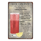 [ Mike86 ] A wide variety of Cocktail Style Metal Plate Hawaii Wall Posters Vintage Tin Sign Antique Souvenirs Festival Gift DD1 - one46.com.au