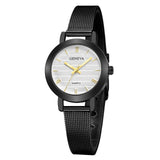 Simple Ladies Gold Watch Women Famous Brand Minimalist Steel Mesh Simple Geneva Watch Women Role Quartz Watch @F - one46.com.au