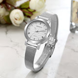 Simple Ladies Gold Watch Women Famous Brand Minimalist Steel Mesh Simple Geneva Watch Women Role Quartz Watch @F - one46.com.au