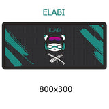 Cute Rainbow Six Siege 80x30cm Rubber Super Large PC Mousepad Gamer Gaming Mouse Pads XL Desk Keyboard Mat for Computer Laptop - one46.com.au