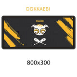 Cute Rainbow Six Siege 80x30cm Rubber Super Large PC Mousepad Gamer Gaming Mouse Pads XL Desk Keyboard Mat for Computer Laptop - one46.com.au