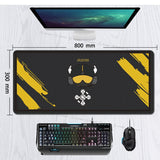 Cute Rainbow Six Siege 80x30cm Rubber Super Large PC Mousepad Gamer Gaming Mouse Pads XL Desk Keyboard Mat for Computer Laptop - one46.com.au