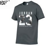 2018 New Brand Clothing Jordan 23 Men T-shirt Swag T-Shirt Cotton Print Men T shirt Homme Fitness Camisetas Hip Hop Tshirt - one46.com.au