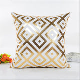 MIHE Merry Christmas Cushion Cover Gold Linen Cotton Soft Cute Throw Pillow Cover Decorative Sofa Pillow Case Pillowcase BZT18 - one46.com.au