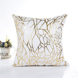 MIHE Merry Christmas Cushion Cover Gold Linen Cotton Soft Cute Throw Pillow Cover Decorative Sofa Pillow Case Pillowcase BZT18 - one46.com.au