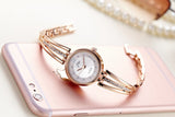 New Fashion Rhinestone Watches Women Luxury Brand Stainless Steel Bracelet watches Ladies Quartz Dress Watches reloj mujer Clock - one46.com.au