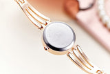 New Fashion Rhinestone Watches Women Luxury Brand Stainless Steel Bracelet watches Ladies Quartz Dress Watches reloj mujer Clock - one46.com.au