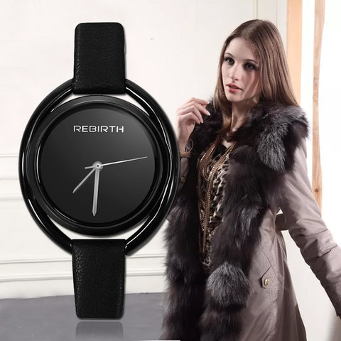 REBIRTH Women's Watch 2018 Luxury Top Brand Bayan Kol Saati Fashion Ladies Watches For Women Bracelet Rose Gold zegarek damski - one46.com.au