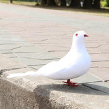 Doves Artificial Foam Feather White Pigeon Bird Craft Birds DIY Home Party Decorations Wedding Ornament - one46.com.au