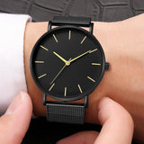 2019 New Arrival Women Watch Mesh Band Stainless Steel Analog Quartz Wristwatch Minimalist Lady Business Luxury Silver Watches - one46.com.au