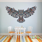 Removable Colorful Owl Kids Nursery Rooms Decorations Wall Decals Birds Flying Animals Vinyl Wall Stickers Self Adhesive Decor - one46.com.au