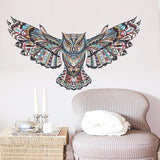 Removable Colorful Owl Kids Nursery Rooms Decorations Wall Decals Birds Flying Animals Vinyl Wall Stickers Self Adhesive Decor - one46.com.au