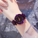 Luxury Women Watches Ladies Magnetic Starry Sky Clock Fashion Diamond Female Quartz Wristwatches relogio feminino zegarek damski - one46.com.au