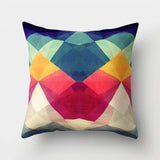 Decorative Cushions Cover Pillow Case Geometric Printed Polyester Throw Pillow Decor for Home Decoration Sofa Pillowcase 40507 - one46.com.au