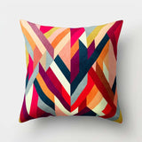 Decorative Cushions Cover Pillow Case Geometric Printed Polyester Throw Pillow Decor for Home Decoration Sofa Pillowcase 40507 - one46.com.au