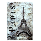 [ Mike86 ] London New York Paris CUBA Tin Sign Custom Travel Poster Personality Classic Iron Painting Decor Art LT-1703 - one46.com.au