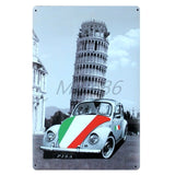 [ Mike86 ] London New York Paris CUBA Tin Sign Custom Travel Poster Personality Classic Iron Painting Decor Art LT-1703 - one46.com.au