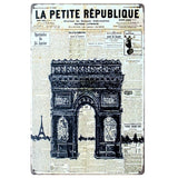 [ Mike86 ] London New York Paris CUBA Tin Sign Custom Travel Poster Personality Classic Iron Painting Decor Art LT-1703 - one46.com.au