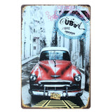 [ Mike86 ] London New York Paris CUBA Tin Sign Custom Travel Poster Personality Classic Iron Painting Decor Art LT-1703 - one46.com.au