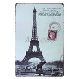 [ Mike86 ] London New York Paris CUBA Tin Sign Custom Travel Poster Personality Classic Iron Painting Decor Art LT-1703 - one46.com.au