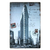 [ Mike86 ] London New York Paris CUBA Tin Sign Custom Travel Poster Personality Classic Iron Painting Decor Art LT-1703 - one46.com.au