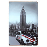 [ Mike86 ] London New York Paris CUBA Tin Sign Custom Travel Poster Personality Classic Iron Painting Decor Art LT-1703 - one46.com.au