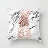 ZENGIA Pink Geometric Nordic Cushion Cover Tropic Pineapple Throw Pillow Cover Polyester Cushion Case Sofa Bed Decorative Pillow - one46.com.au