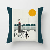 ZENGIA Love Couple Pillow Case Letter Mr and Mrs Pillow Cover Mr and Mrs Cushion Covers for Home Wedding Decoration Valentine - one46.com.au