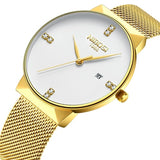 NIBOSI Gold Watch Men Fashion Sport Quartz Diamond Simple Clock Top Brand Luxury Waterproof Mens Watches Reloj Relogio Masculino - one46.com.au