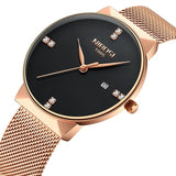 NIBOSI Gold Watch Men Fashion Sport Quartz Diamond Simple Clock Top Brand Luxury Waterproof Mens Watches Reloj Relogio Masculino - one46.com.au