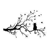 3 Funny Cats Printed Wall Stickers For Kids Rooms DIY Home Decoration Cartoon Animals Wall Decals PVC Mural Art - one46.com.au