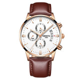 NIBOSI Men Watch Chronograph Sport Mens Watches Top Brand Luxury Waterproof Full Steel Quartz Gold Clock Men Relogio Masculino - one46.com.au