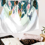 Colorful Tree Tapestry Wall Hanging Psychedelic Forest Birds Tapestry Bohemian Mandala Hippie Tapestry  Bedroom Living Room Dorm - one46.com.au