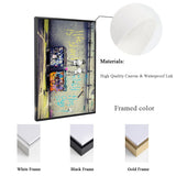 Graffito Poster Nude Man Canvas Painting Banksy Style Wall Pop Art Posters and Prints Wall Picture For Living Room Home Decor - one46.com.au