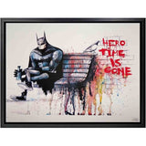 Graffito Poster Nude Man Canvas Painting Banksy Style Wall Pop Art Posters and Prints Wall Picture For Living Room Home Decor - one46.com.au