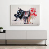 Graffito Poster Nude Man Canvas Painting Banksy Style Wall Pop Art Posters and Prints Wall Picture For Living Room Home Decor - one46.com.au