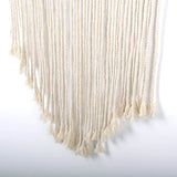 Macrame Woven Wall Hanging Boho Chic Bohemian Room Geometric Tapestry Art Beautiful Apartment Dorm Room Decoration 14in W x - one46.com.au