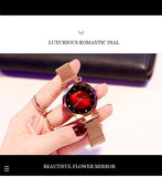 Luxury Rose Gold Women Watches Fashion Diamond Ladies Starry Sky Magnet Watch Waterproof Female Wristwatch For Gift Clock 2019 - one46.com.au