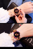 Luxury Rose Gold Women Watches Fashion Diamond Ladies Starry Sky Magnet Watch Waterproof Female Wristwatch For Gift Clock 2019 - one46.com.au